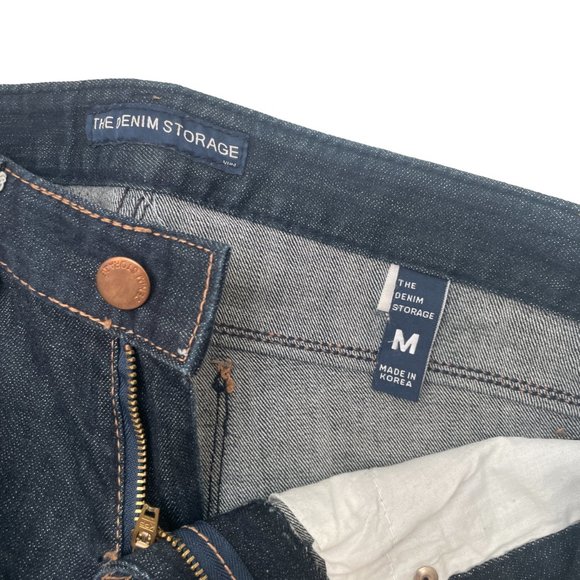 Dark Blue Stretchy Skinny Denim Jeans - Picture 4 of 6